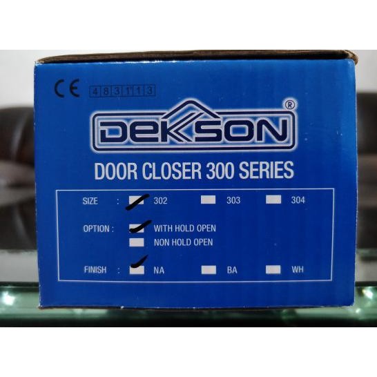 DOOR CLOSER DEKKSON DCL 300 HO