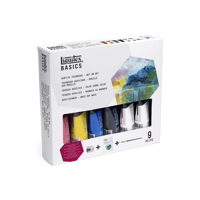 

LIQUITEX Basics Wet on Wet Acrylic Paint Set