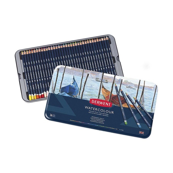 

DERWENT Watercolour Pencil Set 36