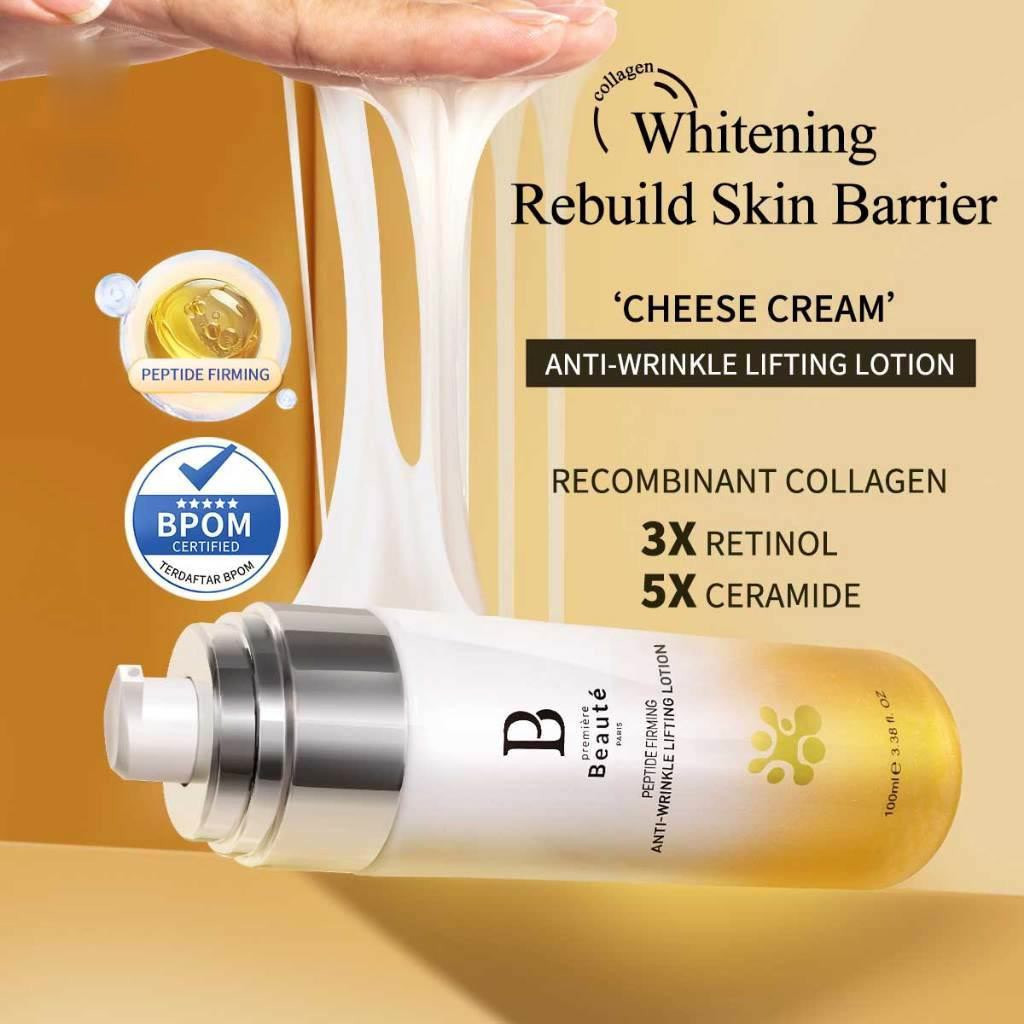 𝗣𝗥𝗘𝗠𝗜𝗘𝗥𝗘 𝗕𝗘𝗔𝗨𝗧𝗘 RESMI Lotion Cream Anti Aging With  Peptide Firming Anti Wrinkle Lifting Lotion Coll