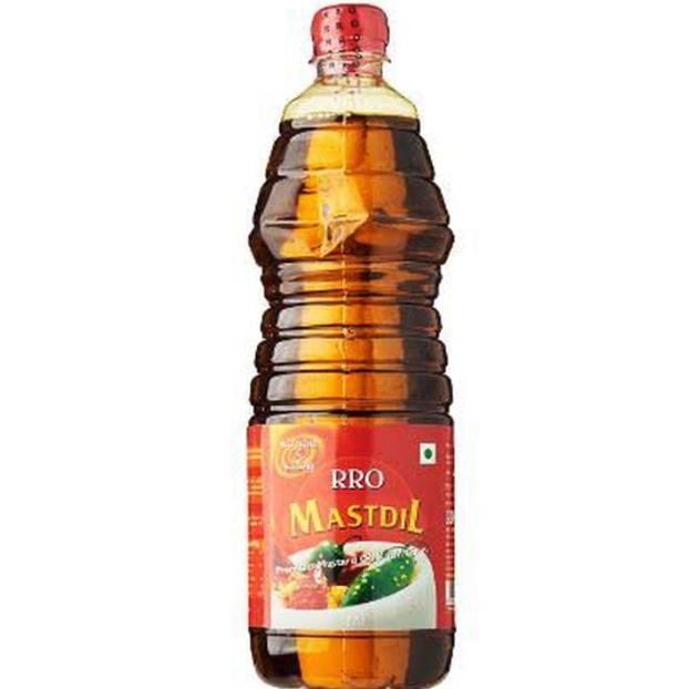 

`````````] RRO Mustard Oil 1liter / Minyak Biji sawi