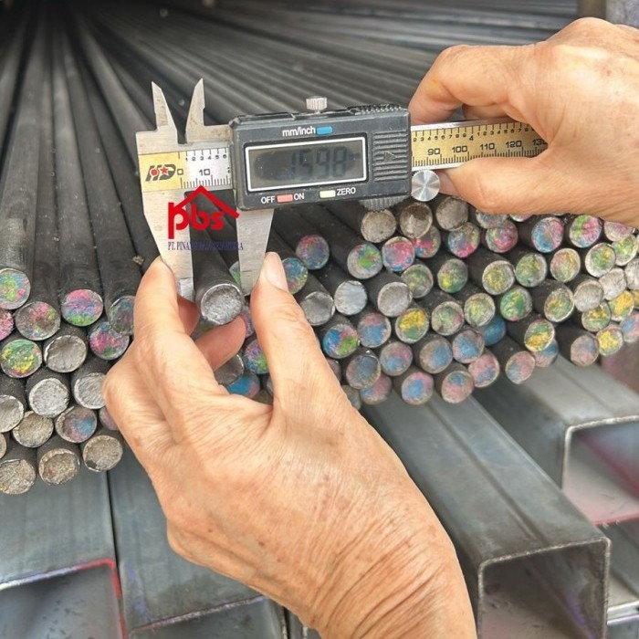 Besi AS 16mm / Besi Bulat Padat 16mm / Besi AS 16mm Polos