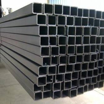 Besi Hollow hitam 5x5 1.2mm Kotak Full