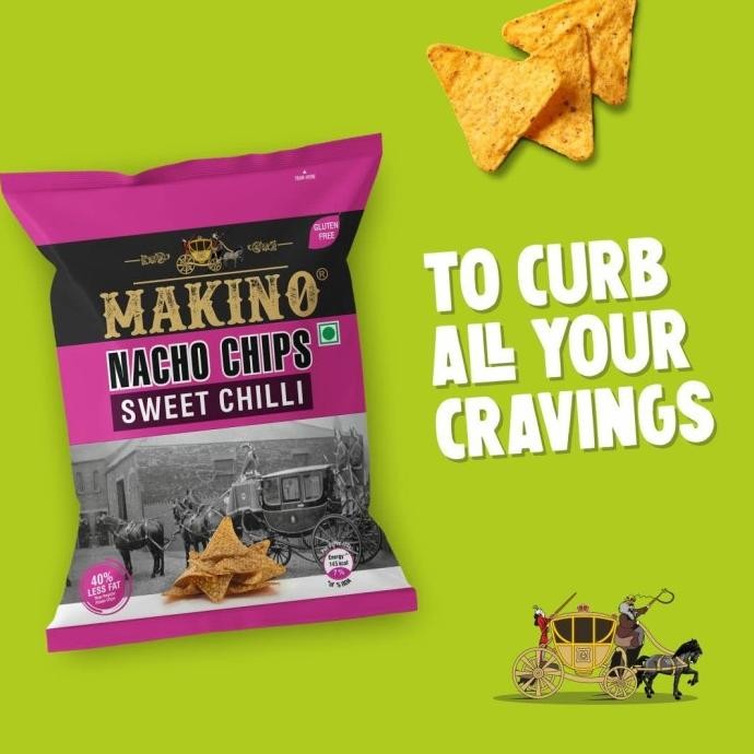 

Open DS] NACHO CHIPS SWEET CHILLI MAKINO 60G / Snack Jagung