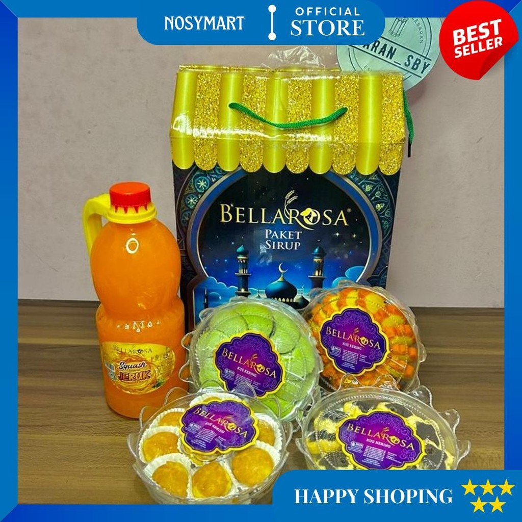 

Paket Lebaran Kue Kering Bellarosa Mawar Mas Sirup D Gratis Ongkir