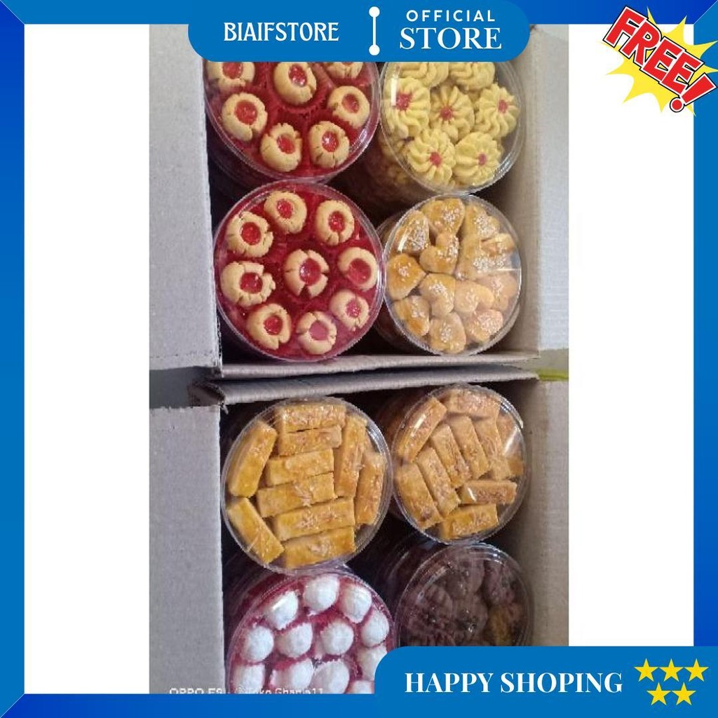 

Kue Kering/Kue Kacang/Nastar/Monde Susu 250Gr D Sale