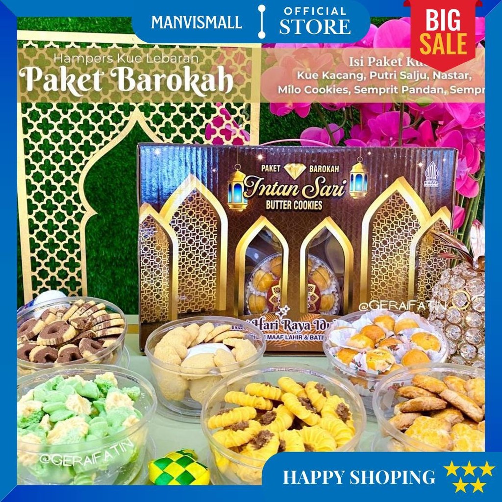 

Paket Kue Lebaran Parsel Lebaran Paket Kue Kering Lebaran Bellarosa Berkah / Paket Kue Kering Dibuat Tahun 2025 D Gratis Ongkir