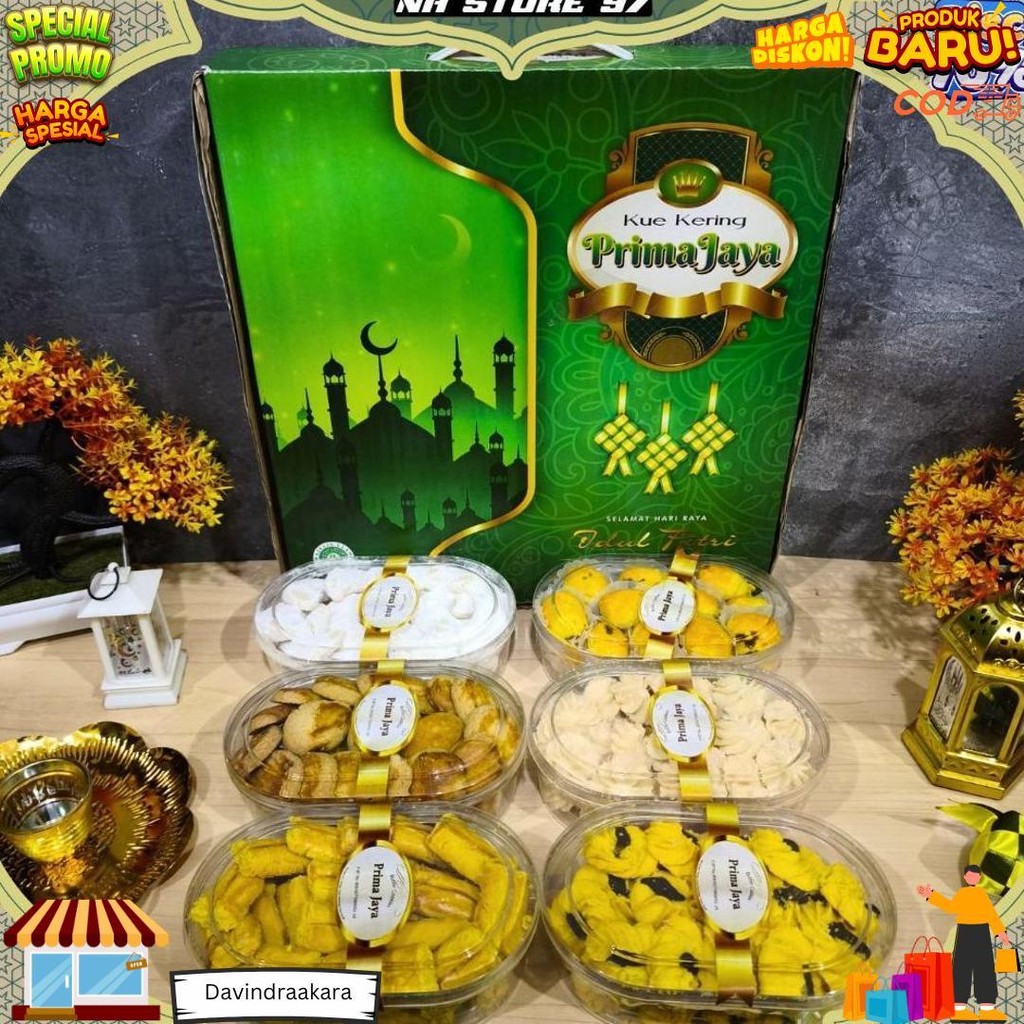 

Paket Kue Kering Lebaran | Parcel Kue Lebaran | Paket Kue Sirup | Paket Kue Kering Idul Fitri Hampers Kue Kering Platinum D Cod