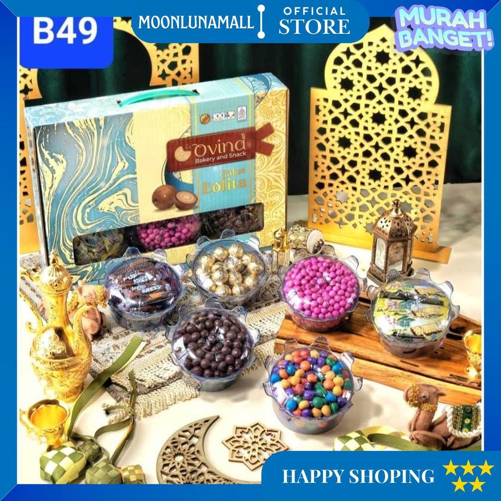 

Kue Kering Hampers Lebaran Ovina Arion / Ovina Lolita D Gratis Ongkir