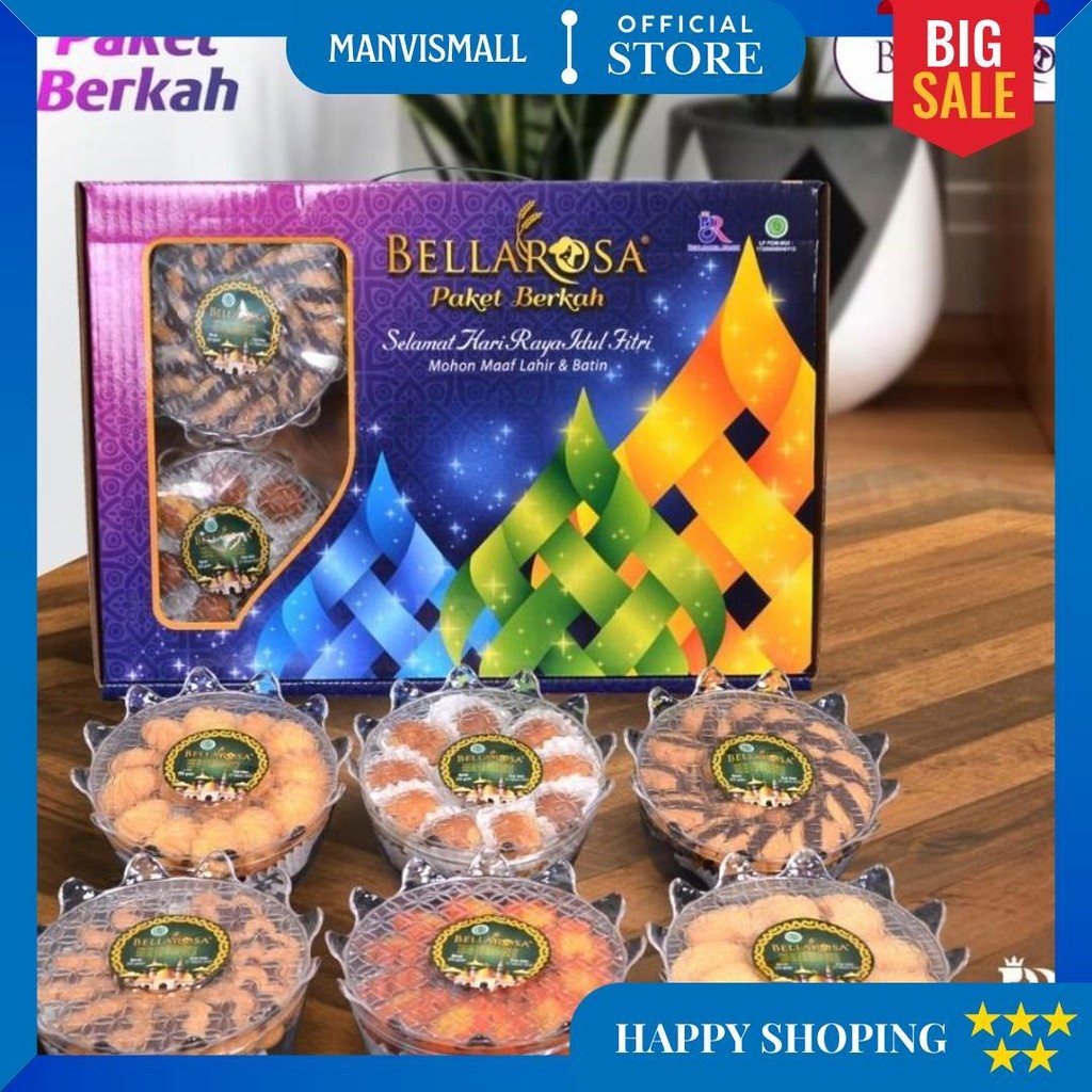 

Kue Kering Bellarosa Paket Berkah Parcel Kue Lebaran D Promo 10.10
