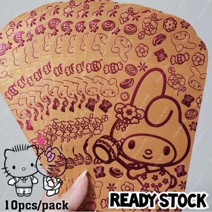 

Sale Amplop Ampao Angpao Sanrio Original Isi 10 My Melody Rose Gold
