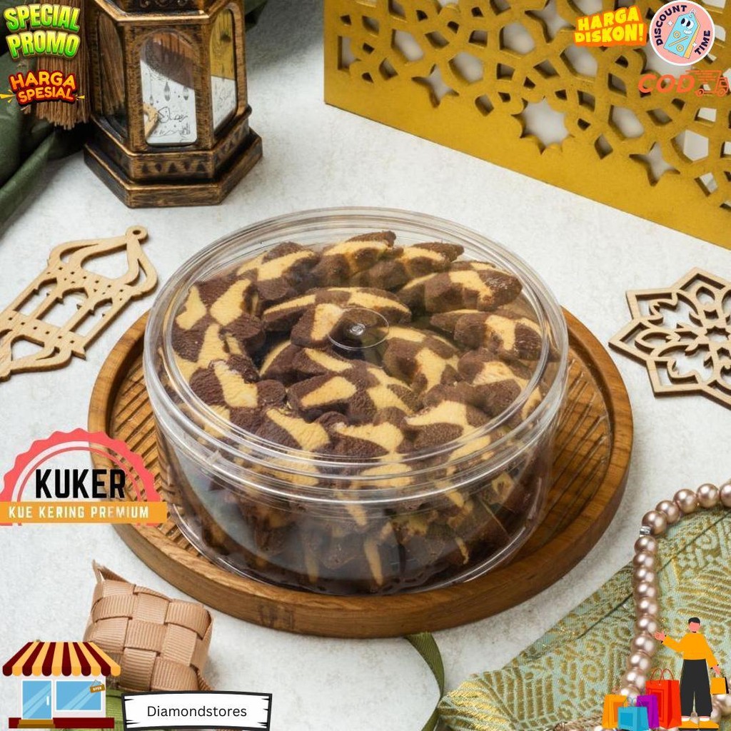 

[100Rb 3 Toples 500Gr] -Paket Promo/Kuker/Kue Kering Homemade D Promo Puncak