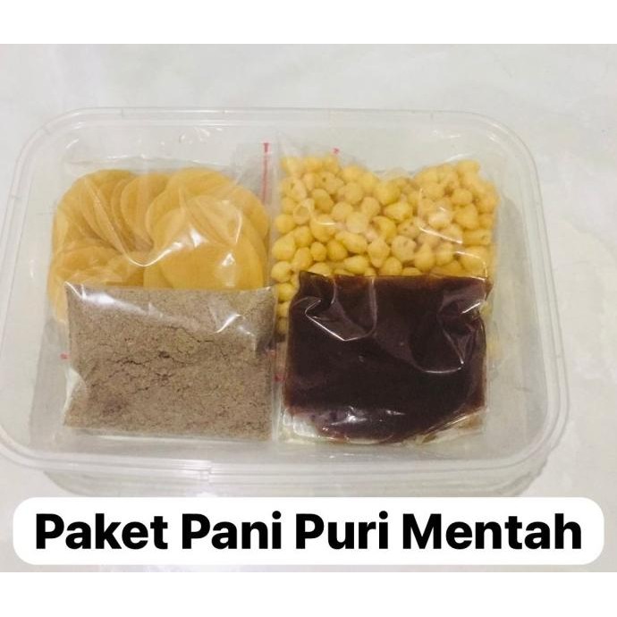 

&<&<&<&] PAKET PANIPURI MENTAH (Kuah Panipuri & Tamarind Paste) + Boondi