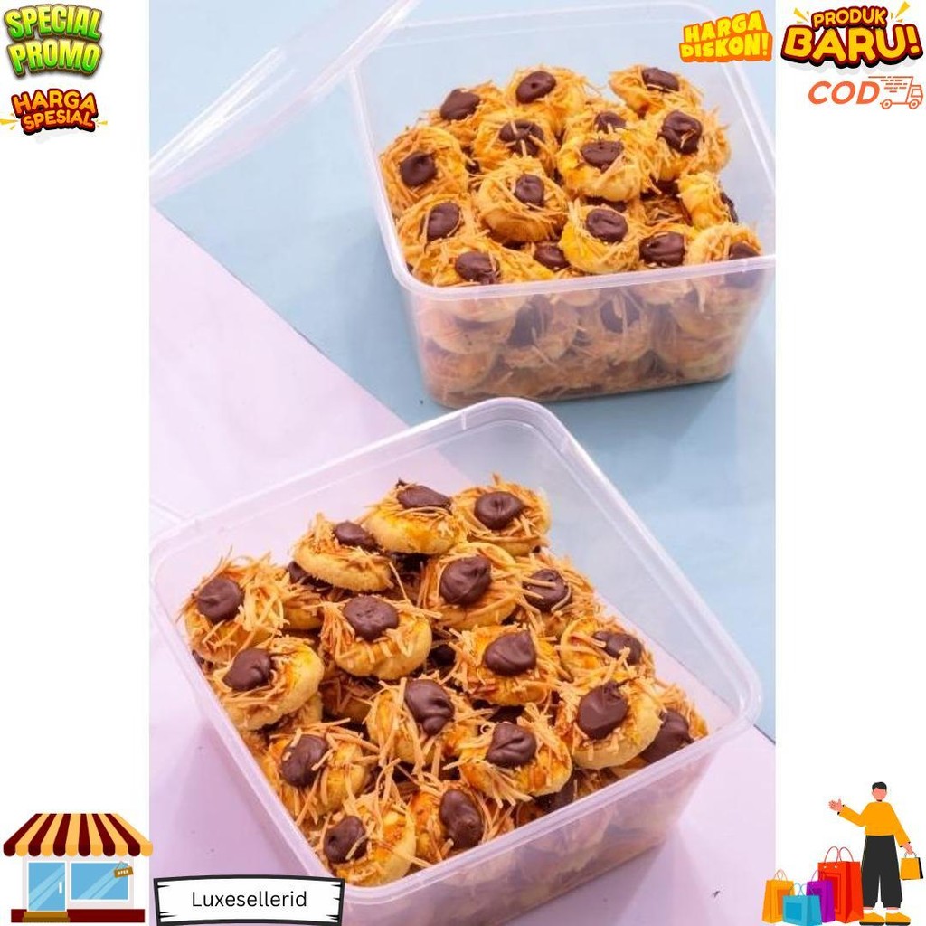 

Thumbrint Nutella Cheese / Kue Kering Nutella / Kue Kering Nutella Keju D Sale