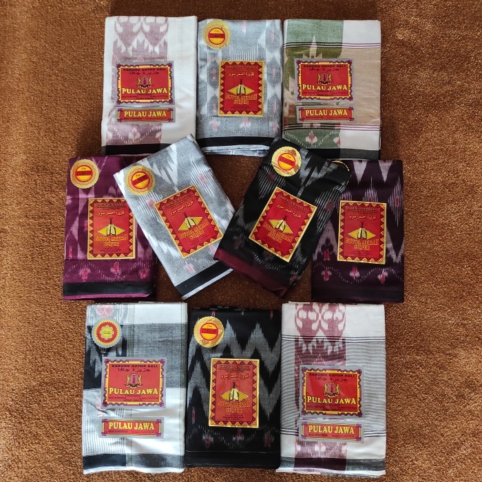 Sarung Goyor Tenun ATBM, asli, Handmade [ Pulau Jawa ]