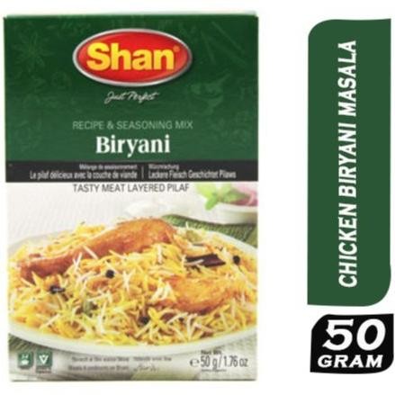 

=====] Bumbu India BIRYANI SHAN 50G (EXP 05/2026) / Rempah / Powder