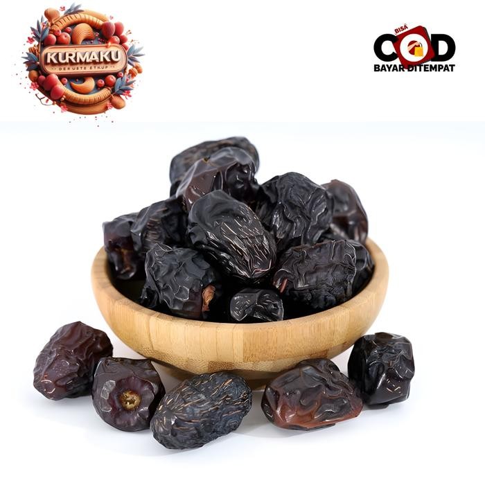 

Kurma Ajwa Madinah 500gr Kurma Nabi Cemilan Sehat