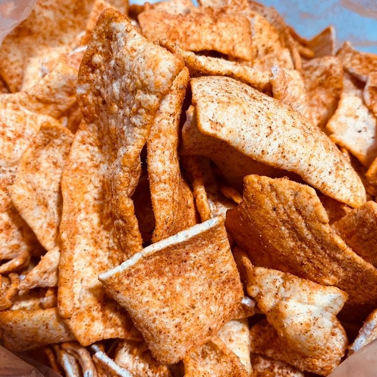 

KRUPUK SLONDOK PEDAS DAN ORI 250gram SNACK KILOAN MURAH ALMA.SNACK