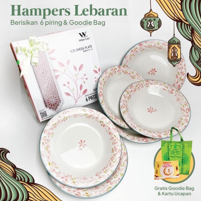 

New! Hampers Ramadan Kado Hampers Idul Fitri Lebaran Piring Cantik Piring Jepang Korea - 2 Lebaran