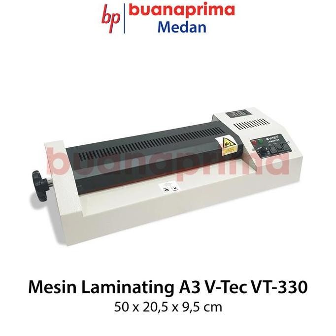 

TERMURAH - Mesin Laminating A3 Besar V-Tec Laminasi Machine VT-330