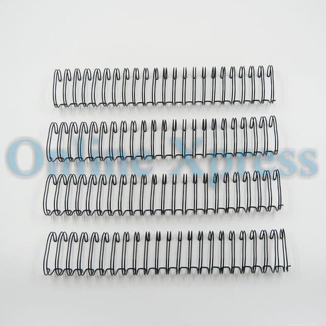 

TERBARU - Spiral Kawat / Ring kawat / Twin Ring F4 5/16" 38 Loops ( 50 lembar)
