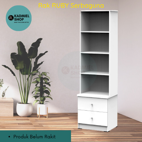 RAK BUKU RUBY LEMARI TAS RAK SERBAGUNA KIRIM OJEK