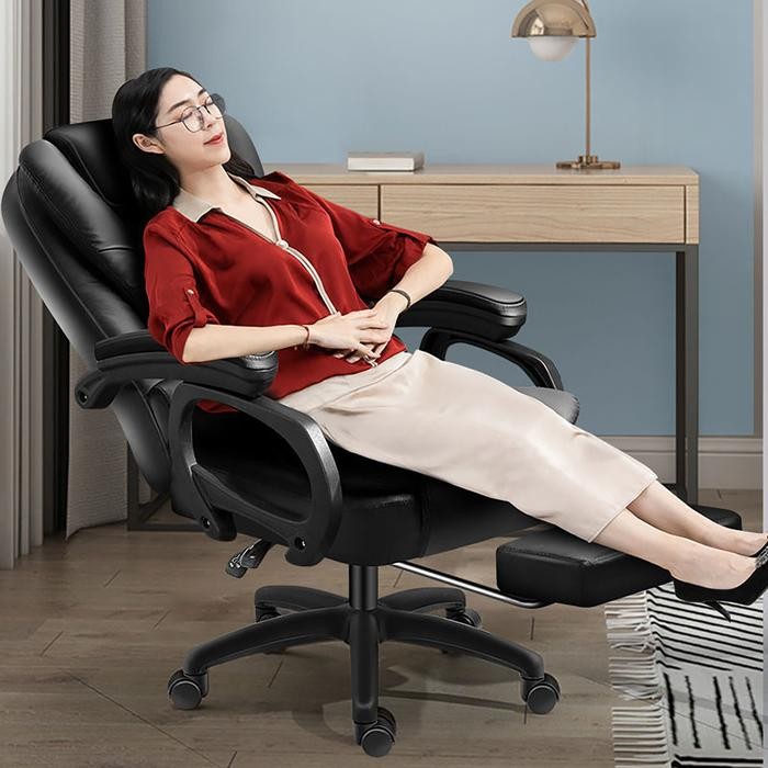 KURSI BOS, KURSI KERJA, KURSI KANTOR BERKUALITAS, KURSI GANG KIA KURSI HITAM PANAL BESI RODA