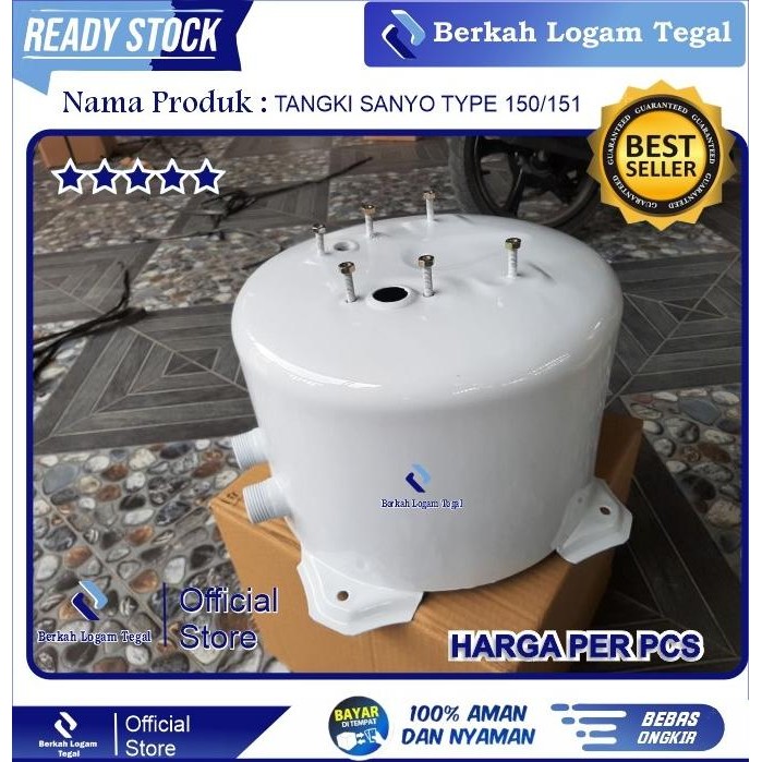 Tangki Tabung Pompa Air Sanyo PH 150/151 Otomatis Mesin (Lokal)