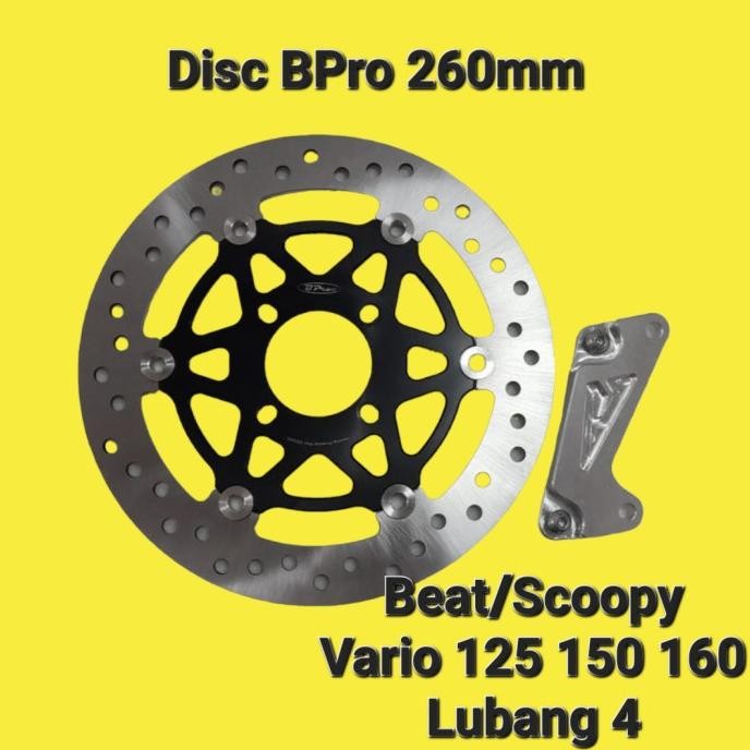 Disc Cakram Bpro 260mm Beat Scoopy Vario 125 150 160 Terlaris