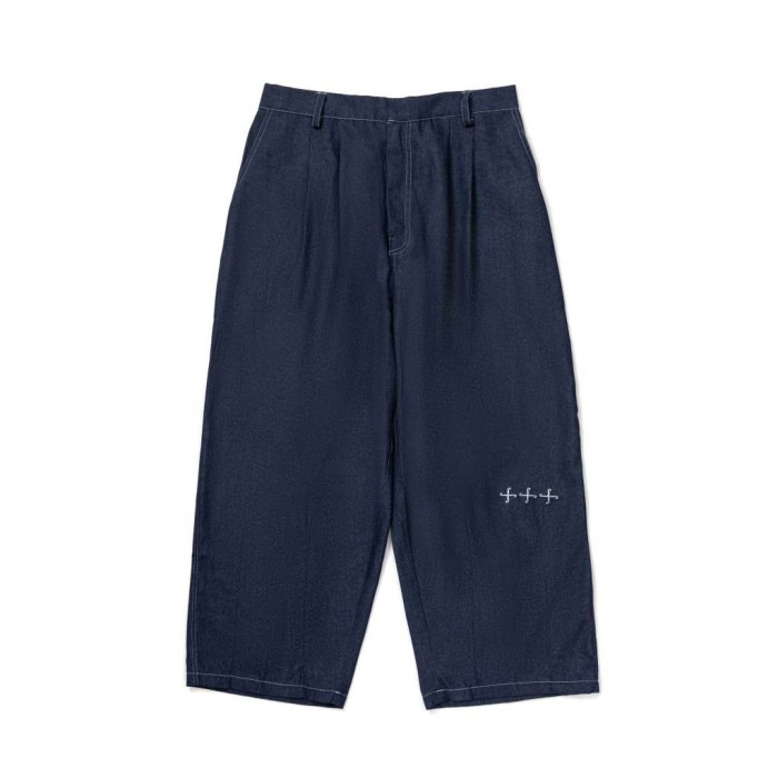 Balloon Soft Denim Pants McEnroe Celana Panjang Pria Wanita