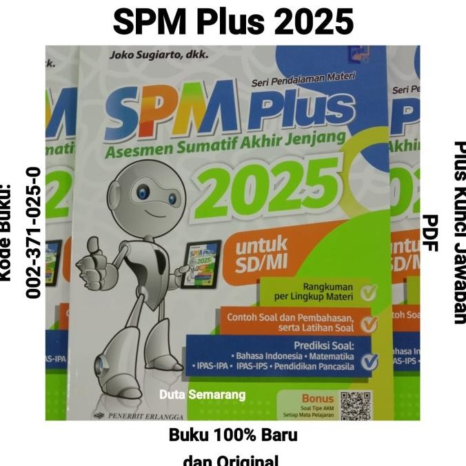 || PROMO BUKU / BUKU SOAL UJIAN SEKOLAH UN KELAS 6 SD / MI SPM PLUS UN USBN 2022 DISKON