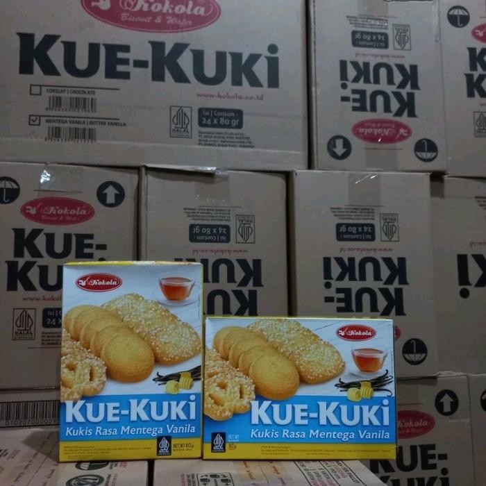 

kue kuki 80 gram 1 karton isi 24 Food