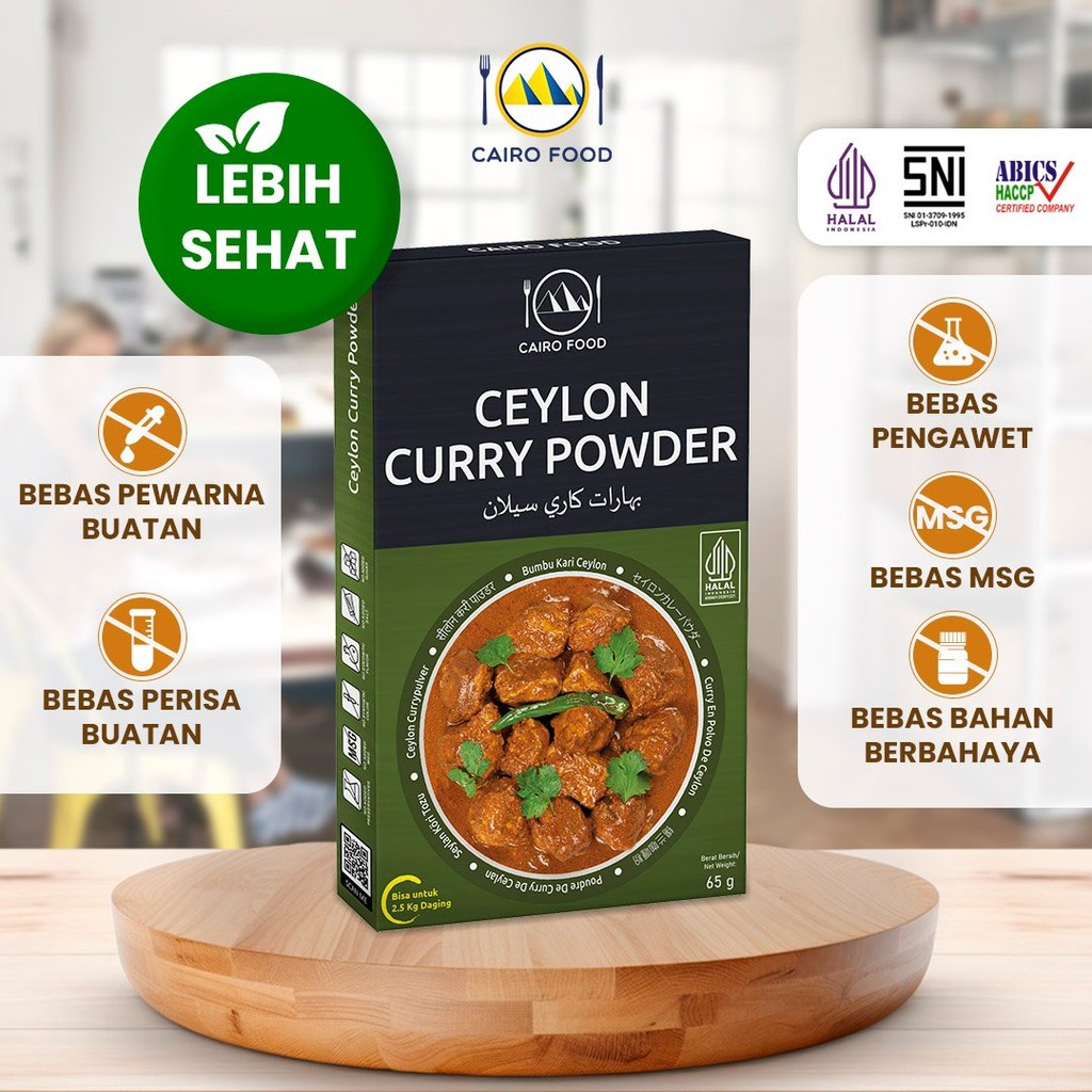 

Bumbu Kari Ceylon Spice Mix Sehat - Cairo Food