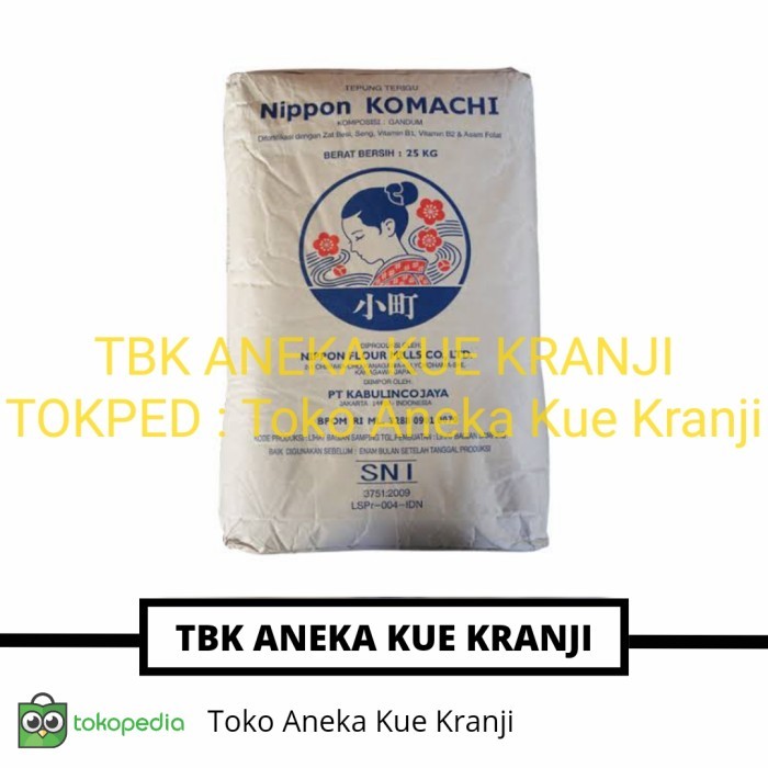 

komachi tepung terigu 25 kg bal EKSPEDISI
