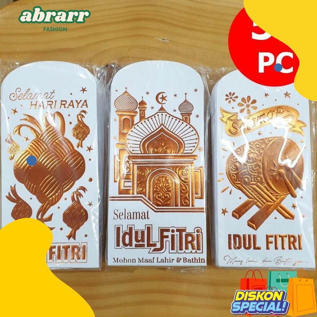 

Angpao Idul Fitri Lebaran Isi 50 Mewah 17 Cm Bulk Murah Amplop Uang Putih Embos Emas Mengkilap Flash Sale! Diskon Hingga 70%