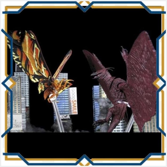 NECA MOTHRA RODAN KING OF MONSTER GODZILLA2019 KAIJU GODZILLA FIGURE