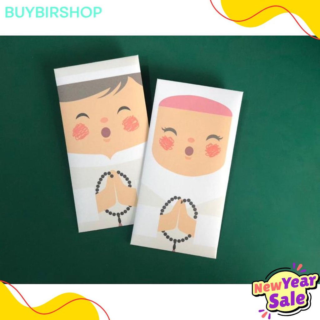 

6 Pcs Amplop Lebaran Idul Fitri Lucu / Amplop Thr Lebaran Karakter Anak Ready Stock Diskon Setengah Harga
