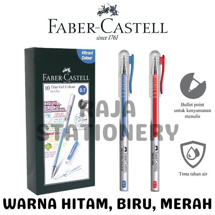 

Faber Castell Gel Pen True Gel 0.7mm / Pulpen Pen Faber Castell Pena