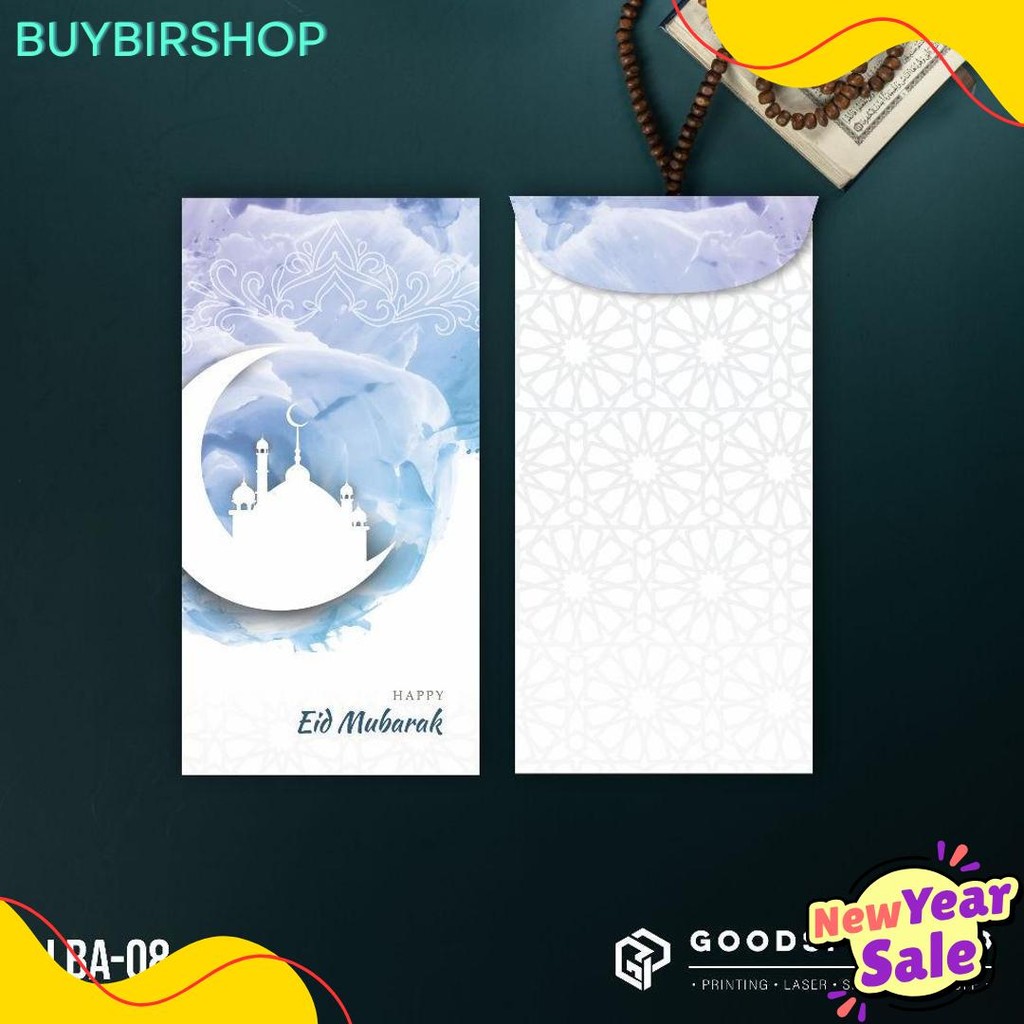 

6 Pcs Amplop Lebaran Angpao Idul Fitri | Angpau Thr Lebaran Custom Nama Diskon