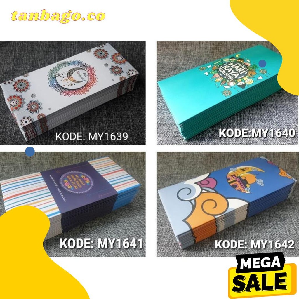 

Amplop Lebaran Exlcusive - Angpau Uang Kode My1634 Diskon Setengah Harga