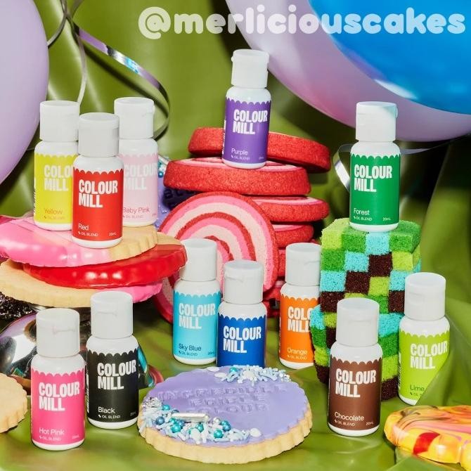 

'+'+'+'+] Colour Mill 12 Pcs Kickstarter Pack 20 ml Oil Based Colouring