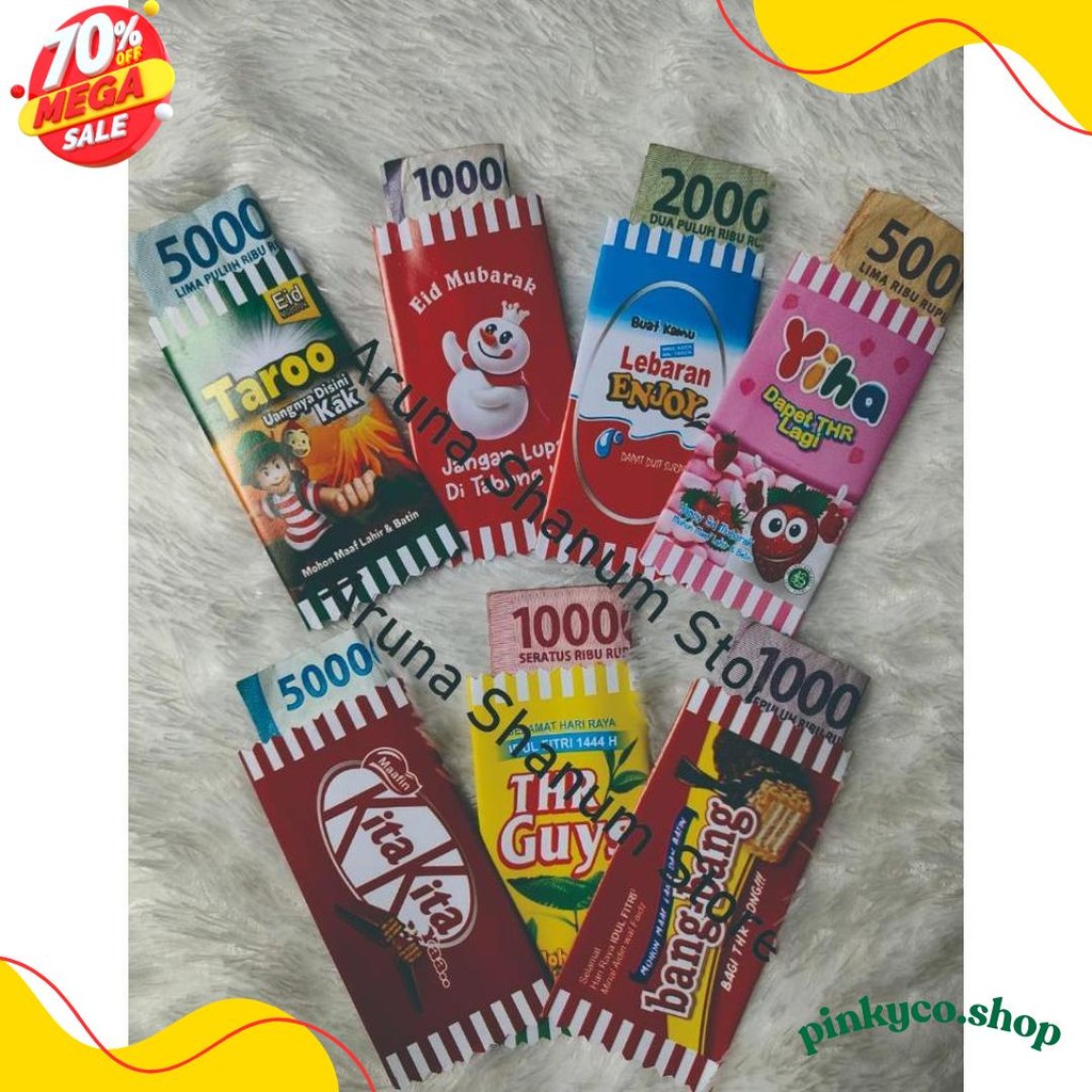 

Grosir 100 Pcs Amplop Lebaran Motif Permen Flash Sale! Diskon Hingga 70%