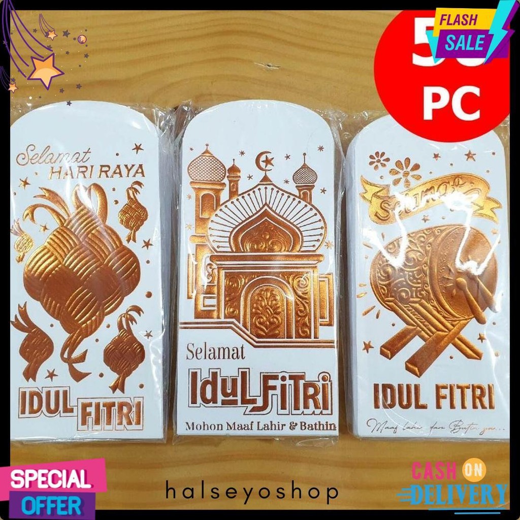 

Angpao Idul Fitri Lebaran Isi 50 Mewah 17 Cm Bulk Murah Amplop Uang Putih Embos Emas Mengkilap Terlengkap Dan Termurah