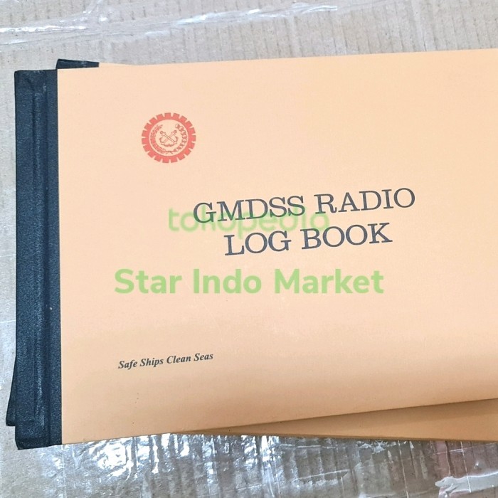 Gmdss Radio Logbook Syahbandar /Jurnal Radio / Buku Gmdss Radio