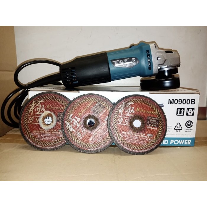 Mesin Gerinda Tangan Maktec Mt 90 / Gurinda Tangan Maktec 4" Mt 90