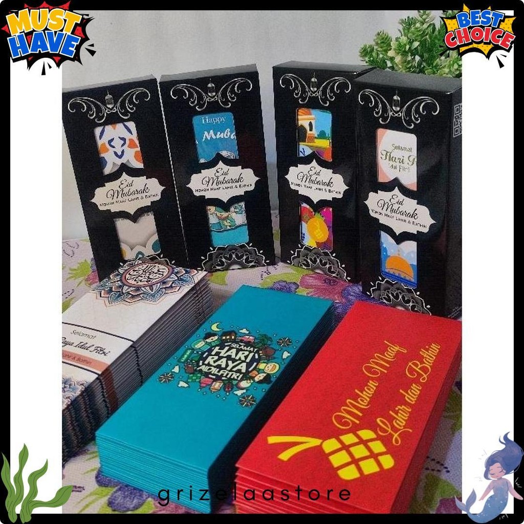 

New Amplop Lebaran Exclusive, Ampau Idul Fitri Gift Thr, Amplop Lebaran Unik Mewah Berkualitas Diskon