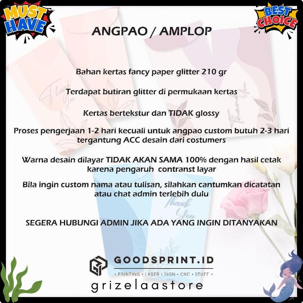 

Angpao Lebaran Premium Hijau Amplop Thr Idul Fitri Isi 6 Pcs Print Uv Diskon