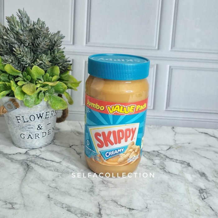 

Skippy Creamy 1kg 1 Kilo Selai Kacang Peanut Butter 1000gram Termurah