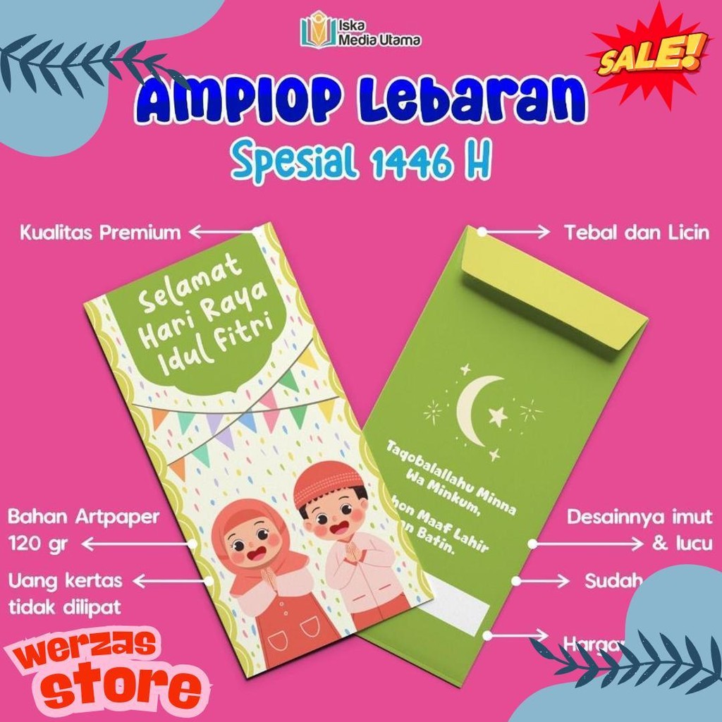 

Amplop Lebaran 2025 - Isi 50Pcs [Pustaka Hulwah] Terlengkap Dan Termurah
