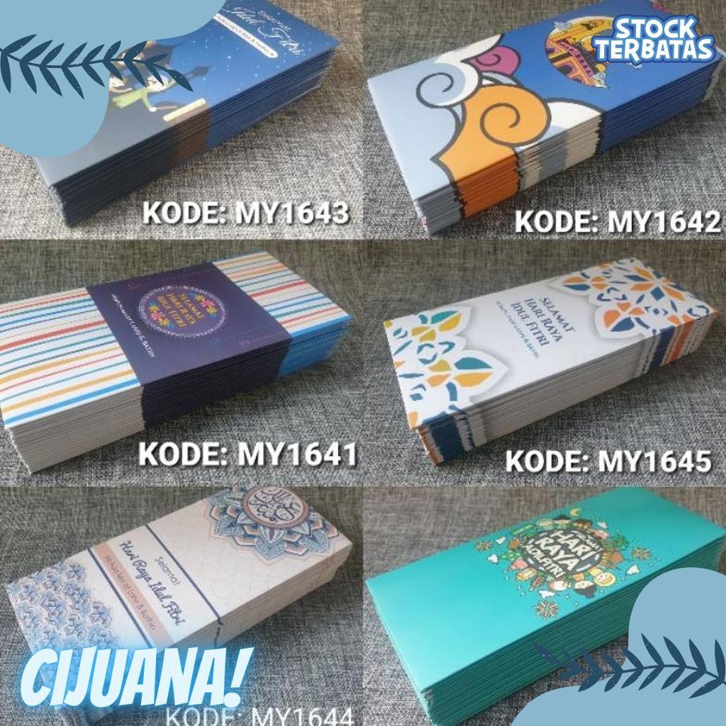 

New Amplop Lebaran Exclusive, Ampau Idul Fitri Gift Thr, Amplop Lebaran Unik Mewah Berkualitas Diskon Setengah Harga
